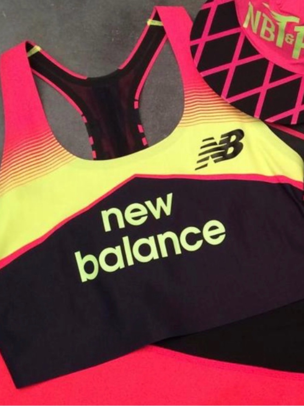 New Balance Elite Pro Crop Top Singlet